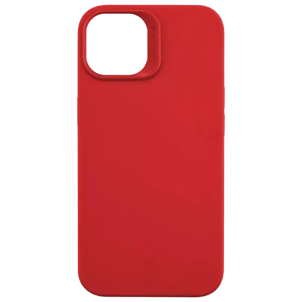 Husă pentru smartphone Apple iPhone 14 Cellularline/ Back/ Silicon/ Red photo 1