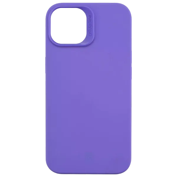 Husă pentru smartphone Apple iPhone 14 Cellularline/ Back/ Silicon/ Purple photo 1