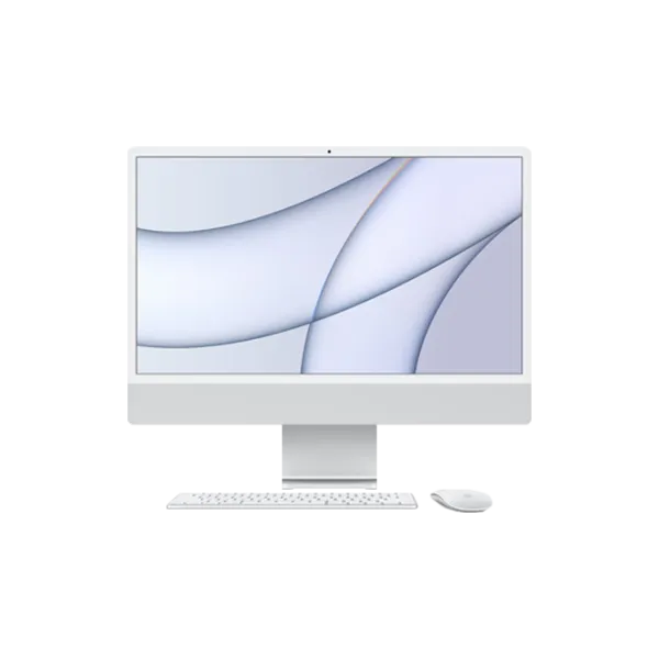 All-in-One PC Apple 24" 4.5K M1/ iMac 2021/ 8 GB/ 256 GB/ Silver photo 1
