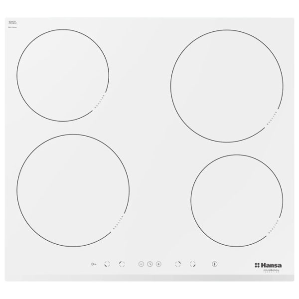 Plită încorporabilă cu inducție Hansa BHIW67323 White photo 1