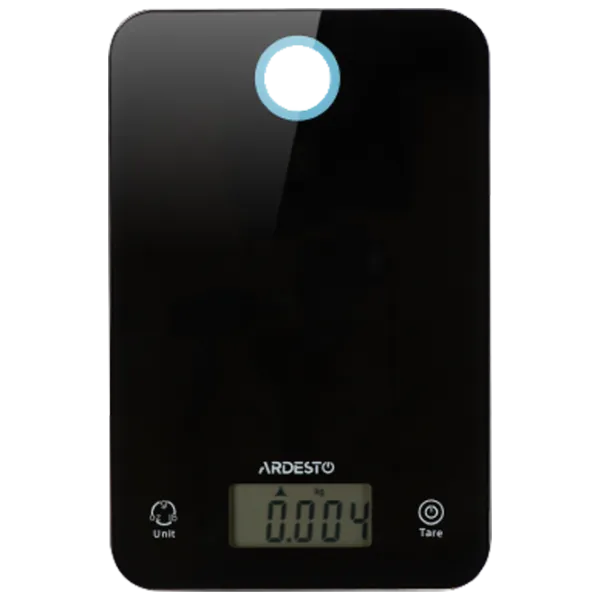 Cântar de bucătărie Ardesto SCK-839B Black photo 1