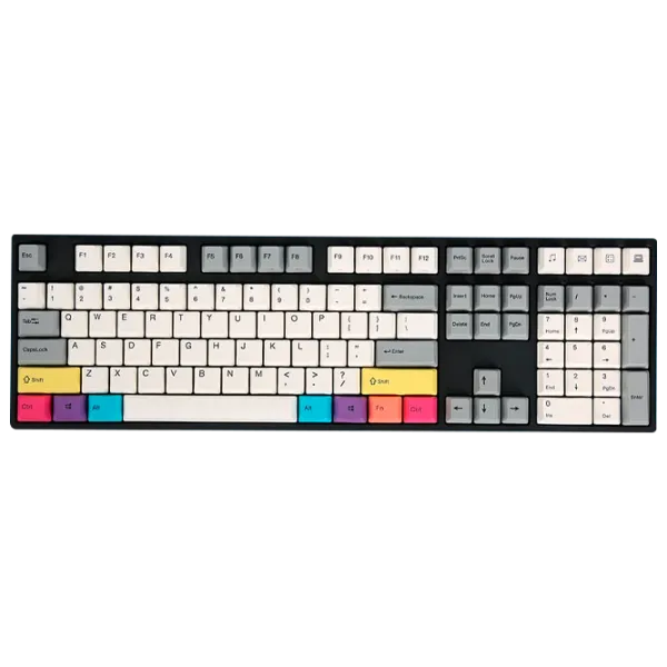Tastatură Varmilo MA108M V2 CMYK Cu fir/ Black photo 1