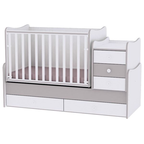 Детская кровать Lorelli BED MAXI PLUS NEW (10150300037) 0 месяцев - 14 лет/ Белый photo 1 Детская кровать Lorelli BED MAXI PLUS NEW (10150300037) 0 месяцев - 14 лет/ Белый photo 1