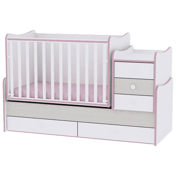 Pat pentru copii Lorelli BED MAXI PLUS NEW (10150300032A) 0 luni - 14 ani/ White photo 1 Pat pentru copii Lorelli BED MAXI PLUS NEW (10150300032A) 0 luni - 14 ani/ White photo 1