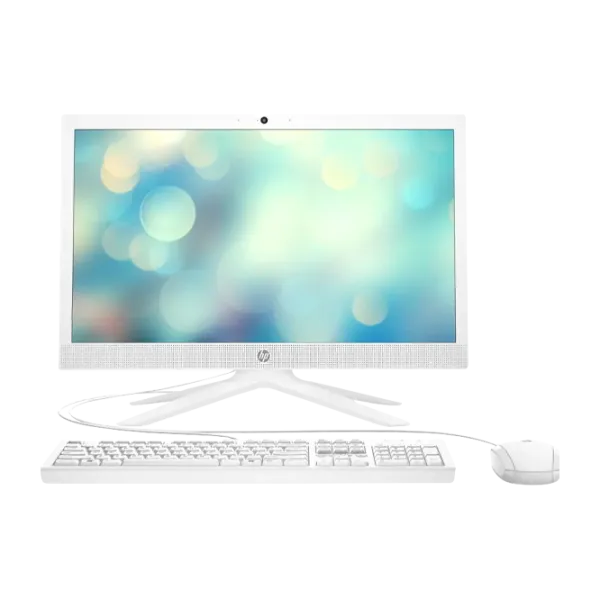 Моноблок HP AIO 20.7" Full HD Celeron/ 21-b0056ur/ 4 ГБ/ 128 ГБ/ Белый photo 1