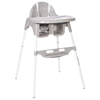 Scaun de masă Lorelli Amaro (10100290008) Clasic/ 6 luni/ Gray