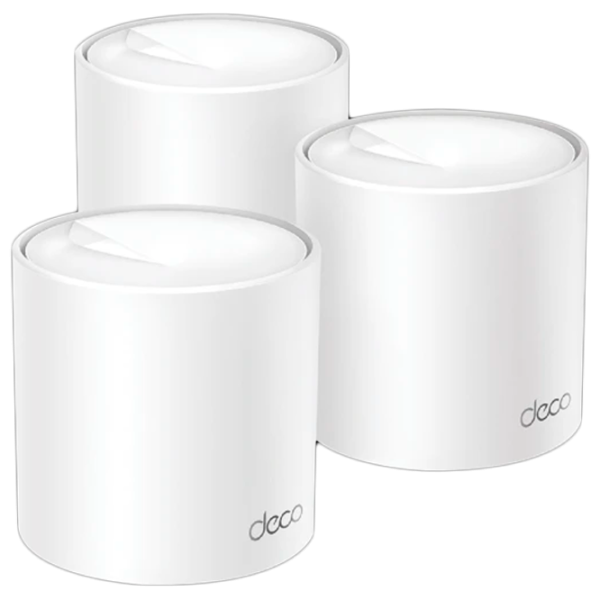 Wi-Fi Роутер TP-Link Deco X50 (3-pack) 574 Мбит/ c/ 2402 Мбит/ с/ Белый photo 1