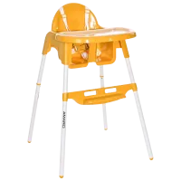 Scaun de masă Lorelli Amaro (10100290010) Clasic/ 6 luni/ Yellow