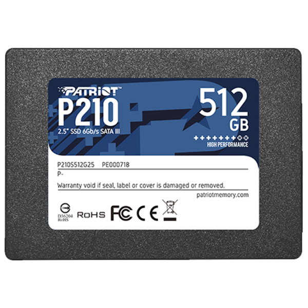 SSD Patriot P210 512 ГБ 2.5'' photo 1