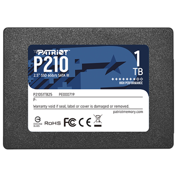 SSD Patriot P210 1 ТБ 2.5'' photo 1