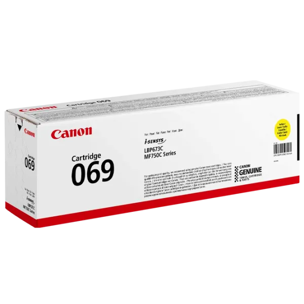 Картридж Canon CRG-069 Yellow/ Original/ Лазер photo 1