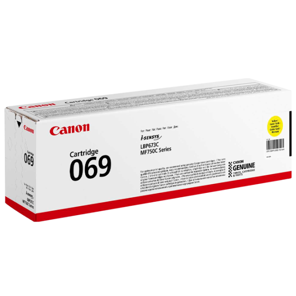 Картридж Canon CRG-069 Yellow/ Original/ Лазер photo 1