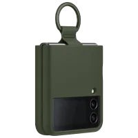 Husă pentru smartphone Samsung Galaxy Z Flip 4 5G Samsung/ Back/ TPU/ Khaki Green