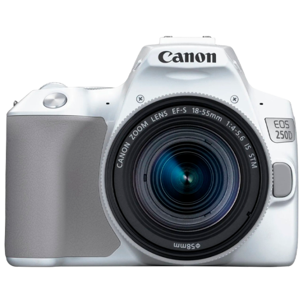 Фотоаппарат Canon EOS 250D Kit CMOS/ Белый photo 1 Фотоаппарат Canon EOS 250D Kit CMOS/ Белый photo 1