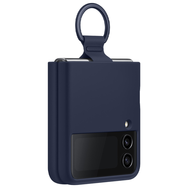 Husă pentru smartphone Samsung Galaxy Z Flip 4 5G Samsung/ Back/ TPU/ Dark Blue photo 1