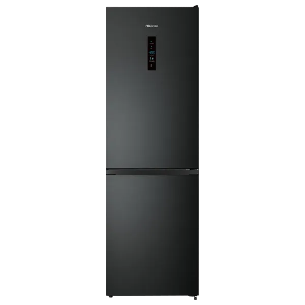 Frigider Hisense RB390N4BFE cu congelator jos 300 l / 186 cm / Black photo 1