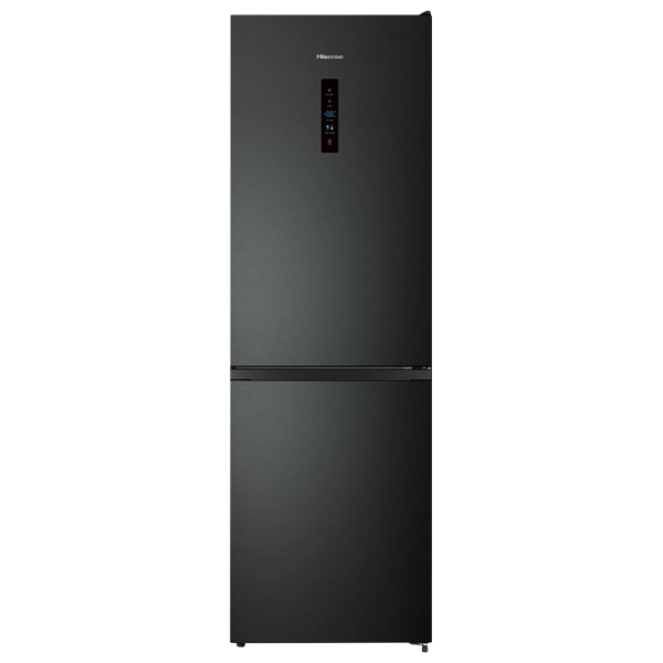 Frigider Hisense RB390N4BFE cu congelator jos 300 l / 186 cm / Black photo 1