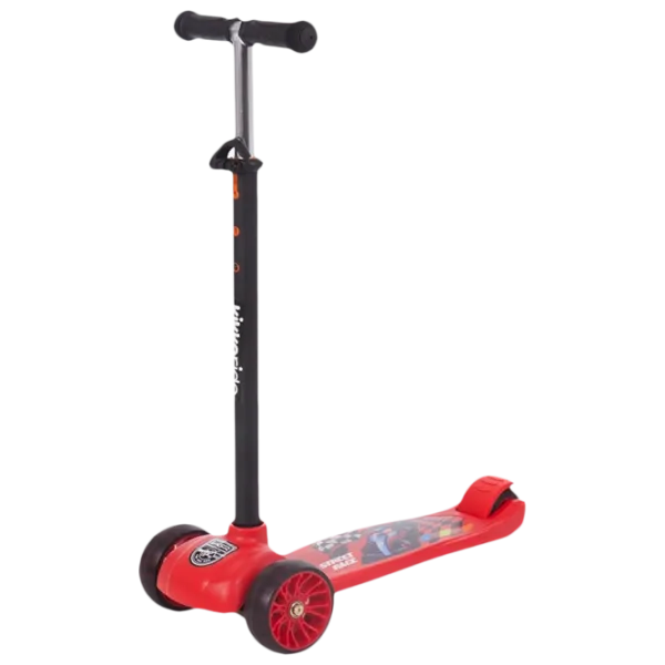 Детский трёхколёсный самокат Kikka Boo Makani Street Race (31006010040) 50 кг/ Красный photo 1