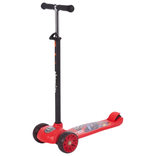 Детский трёхколёсный самокат Kikka Boo Makani Street Race (31006010040) 50 кг/ Красный photo 1