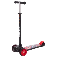 Детский трёхколёсный самокат Kikka Boo Makani Street Race (31006010039) 50 кг/ Черный