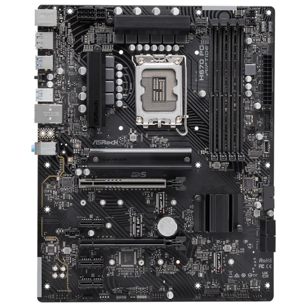 Материнская плата ASRock H670 PG RIPTIDE ATX/ Intel H670 photo 1