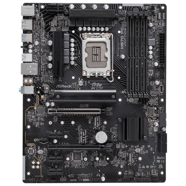 Материнская плата ASRock H670 PG RIPTIDE ATX/ Intel H670 photo 1