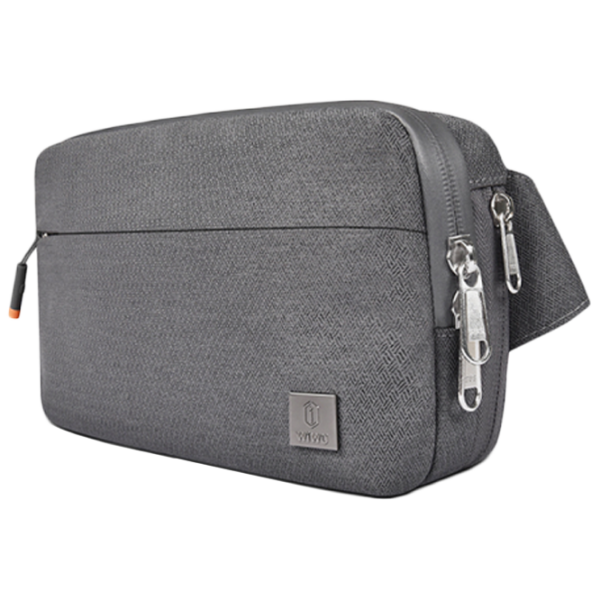 Geantă organizer WIWU Alpha Crossbody Poliester/ Gray photo 1