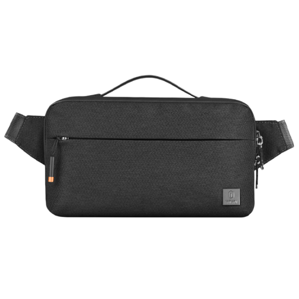 Geantă organizer WIWU Alpha Crossbody Poliester/ Black photo 1