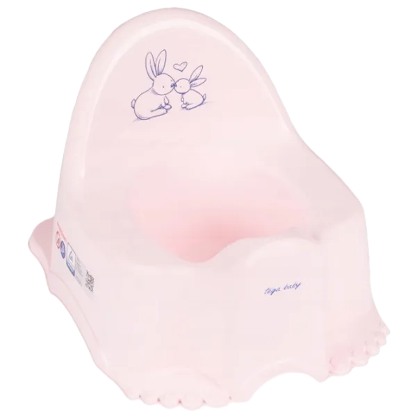 Горшок Tega Baby Eco Bunny KR-007-104 для девочек/ 12+ месяцев/ Розовый photo 1