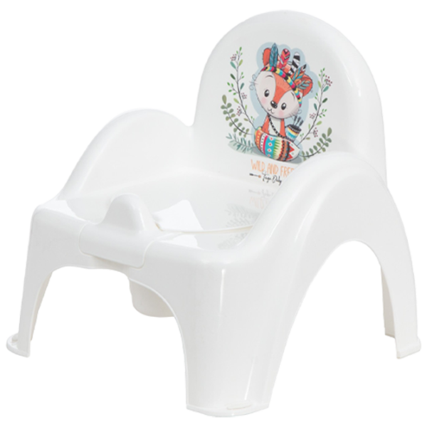 Горшок Tega Baby Wild&Free DZ-007-103 Унисекс/ 12+ месяцев/ Белый photo 1 Горшок Tega Baby Wild&Free DZ-007-103 Унисекс/ 12+ месяцев/ Белый photo 1