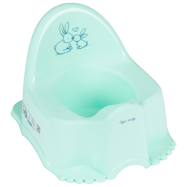 Горшок Tega Baby Eco Bunny KR-007-105 для девочек/ 12+ месяцев/ Зелёный photo 1