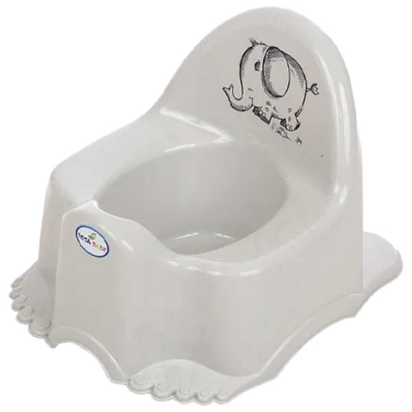 Горшок Tega Baby Слоник DN-001-135 для мальчиков/ 12+ месяцев/ Серый photo 1