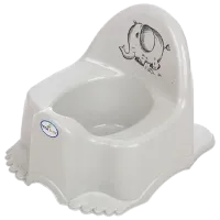 Горшок Tega Baby Слоник DN-001-135 для мальчиков/ 12+ месяцев/ Серый
