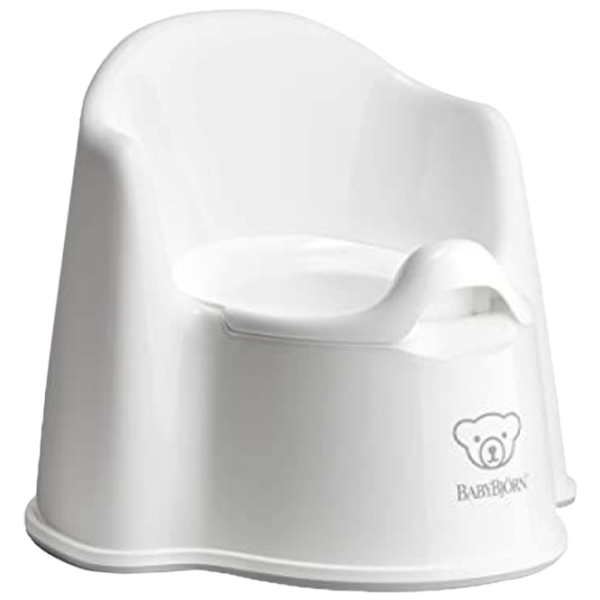Oliță BabyBjorn Potty Chair Deep 055221A Unisex/ 12+ luni/ White photo 1 Oliță BabyBjorn Potty Chair Deep 055221A Unisex/ 12+ luni/ White photo 1