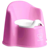 Горшок BabyBjorn Potty Chair Powder 055155A для девочек/ 12+ месяцев/ Розовый