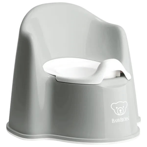 Oliță BabyBjorn Potty Chair 055225A Unisex/ 12+ luni/ Grey photo 1