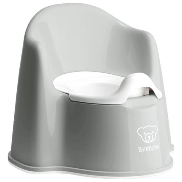 Oliță BabyBjorn Potty Chair 055225A Unisex/ 12+ luni/ Grey photo 1