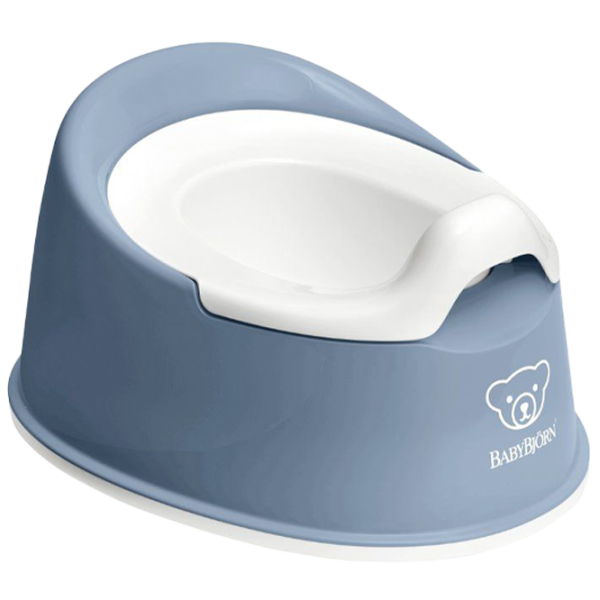Горшок BabyBjorn Smart Potty Deep 051269A для мальчиков/ 12+ месяцев/ Синий photo 1