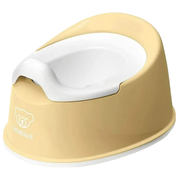 Oliță BabyBjorn Smart Potty Powder 051266A pentru fetițe/ 12+ luni/ Yellow photo 1