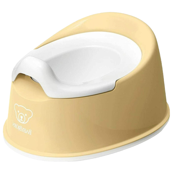 Oliță BabyBjorn Smart Potty Powder 051266A pentru fetițe/ 12+ luni/ Yellow photo 1
