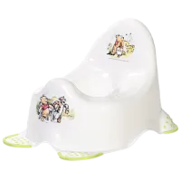 Горшок Lorelli BEAR AND FRIENDS 10130342100 Унисекс/ 18+ месяцев/ Белый