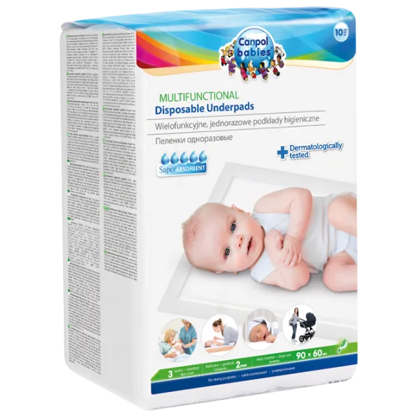 Pelinci Canpol Babies 78/ 002 De unică folosință/ White photo 1