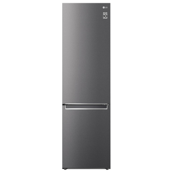 Frigider LG GW-B509SLNM cu congelator jos 384 l / 203 cm / Inox photo 1