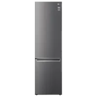 Frigider LG GW-B509SLNM cu congelator jos 384 l / 203 cm / Inox