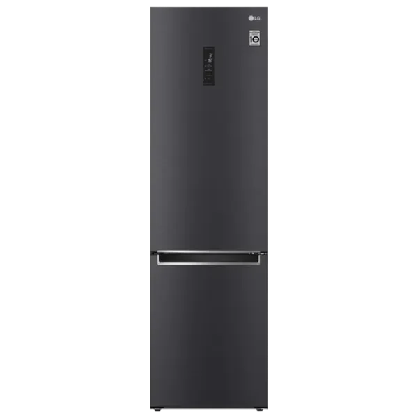 Frigider LG GW-B509SBUM cu congelator jos 384 l / 203 cm / Black photo 1