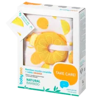 Пеленка BabyOno 536/ 03 Многораовые/ Оранжевый