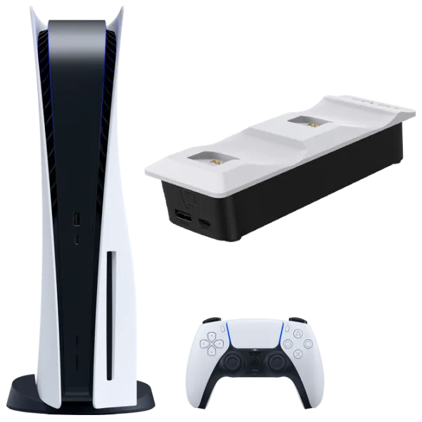 Sony PlayStation 5 825 GB / White photo 1