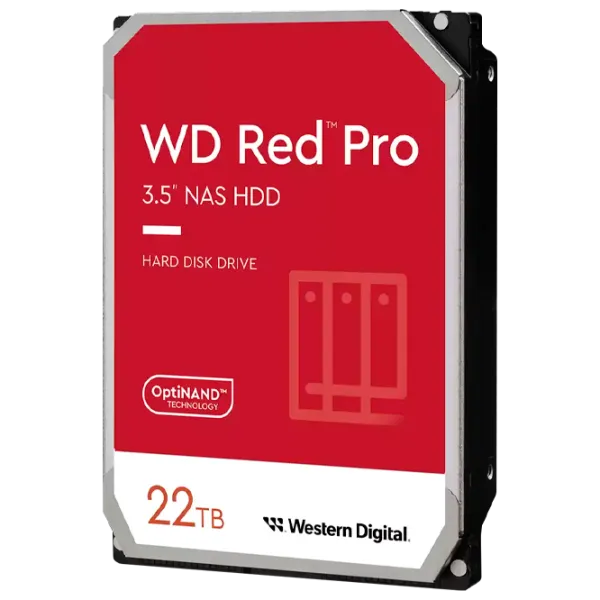 HDD Western Digital Red Pro Nas 22 ТБ WD221KFGX/ Серебристый photo 1