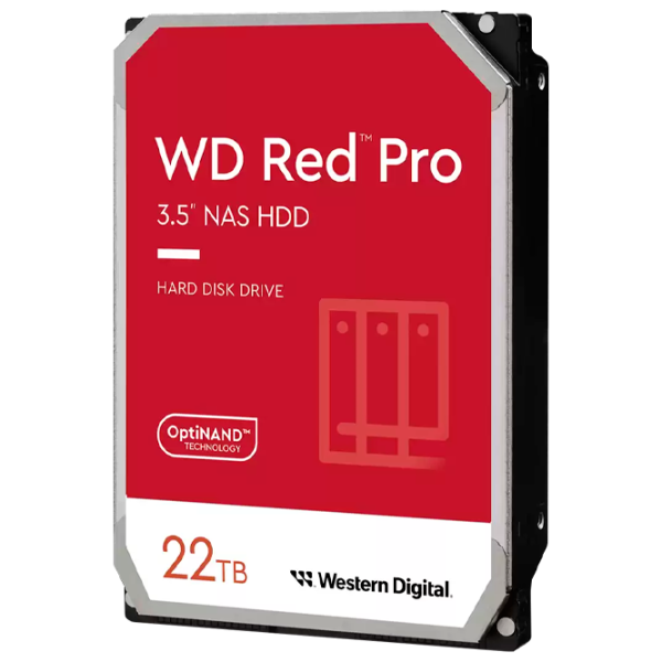 HDD Western Digital Red Pro Nas 22 ТБ WD221KFGX/ Серебристый photo 1