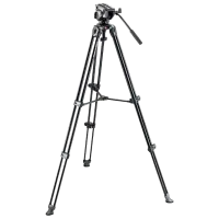 Трипод Manfrotto 500 TWIN ALU LEG VIDEO SYSTEM Фото, видео/ Черный